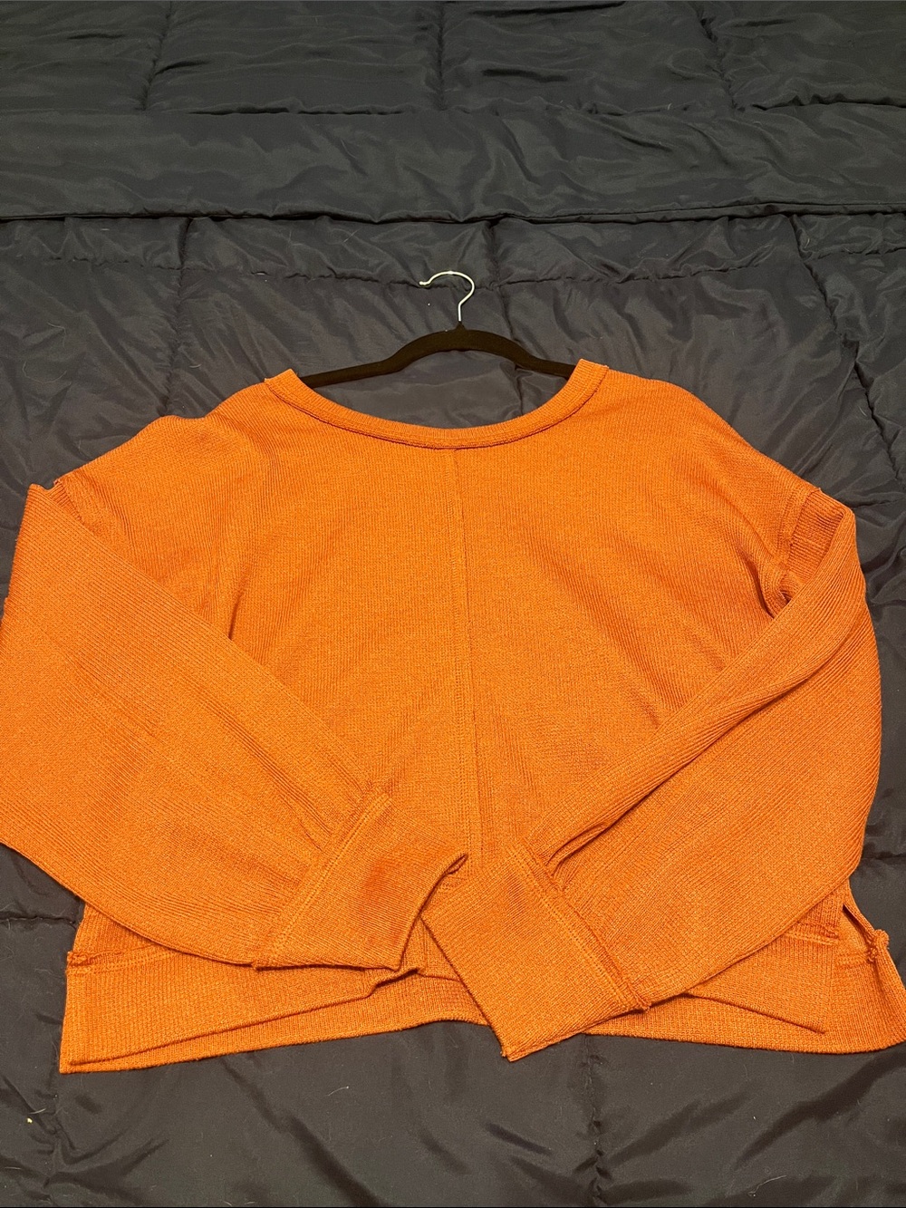 Frock candy dark orange fall top.